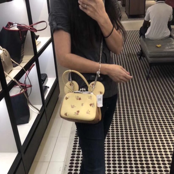 Coach Disney Mickey Crossbody Handbag - Picture 7 of 14